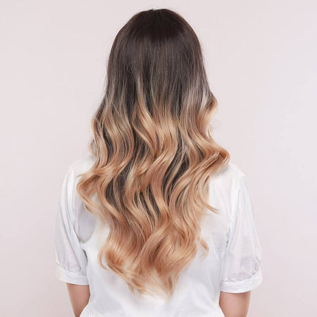 Blue Lace Long Sleeve Dress