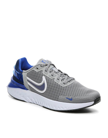 Blue Lace Long Sleeve Dress