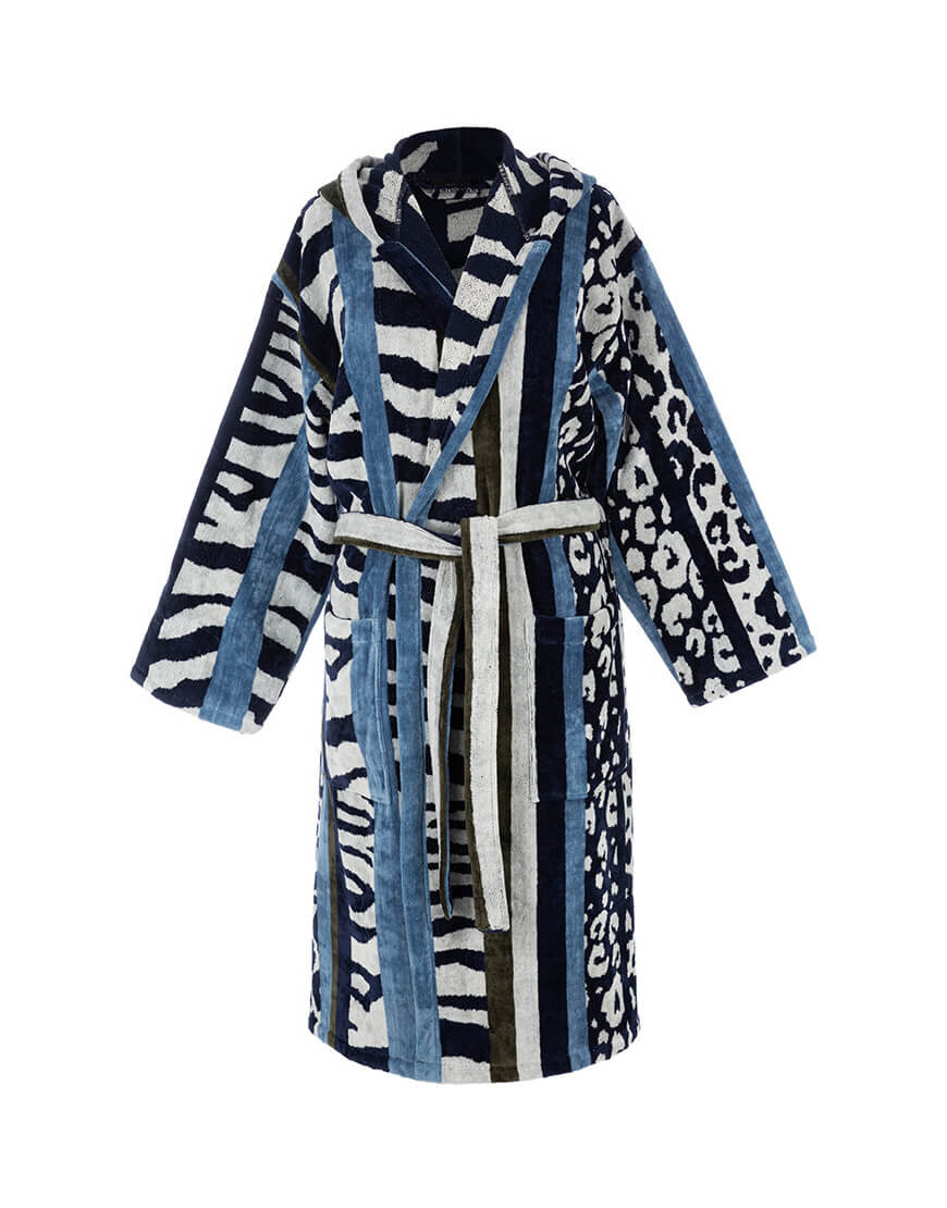 Blue Lace Long Sleeve Dress